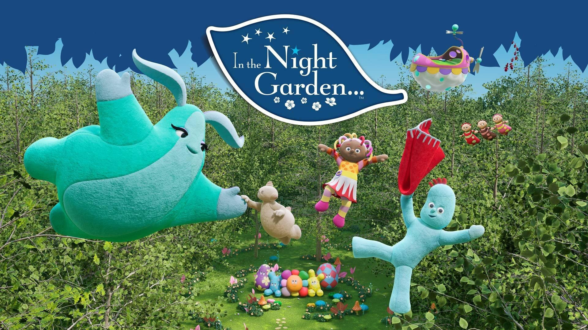 Backdrop for In the Night Garden… ZinkyZonk Specials