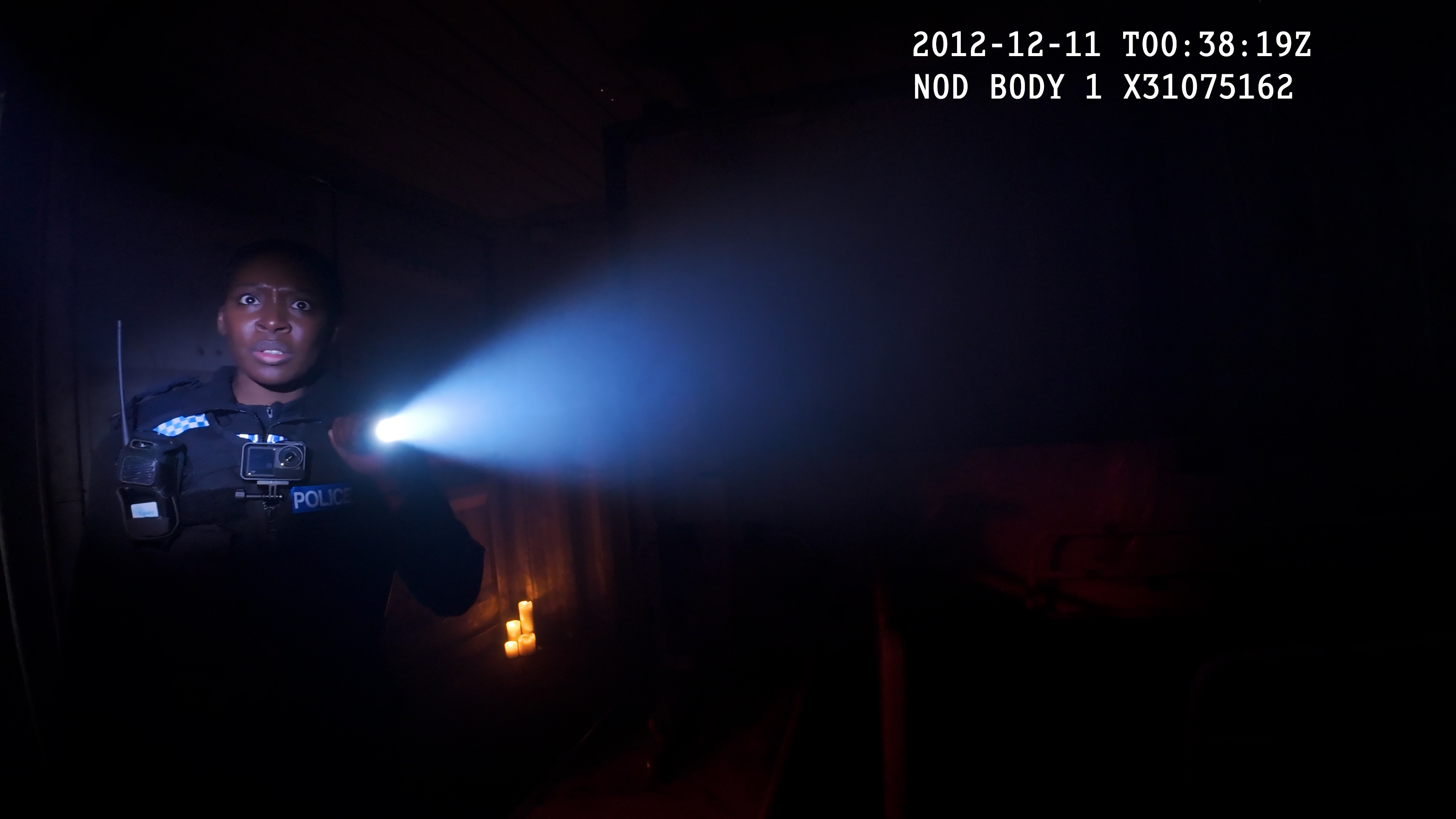 Backdrop for Body Worn Video