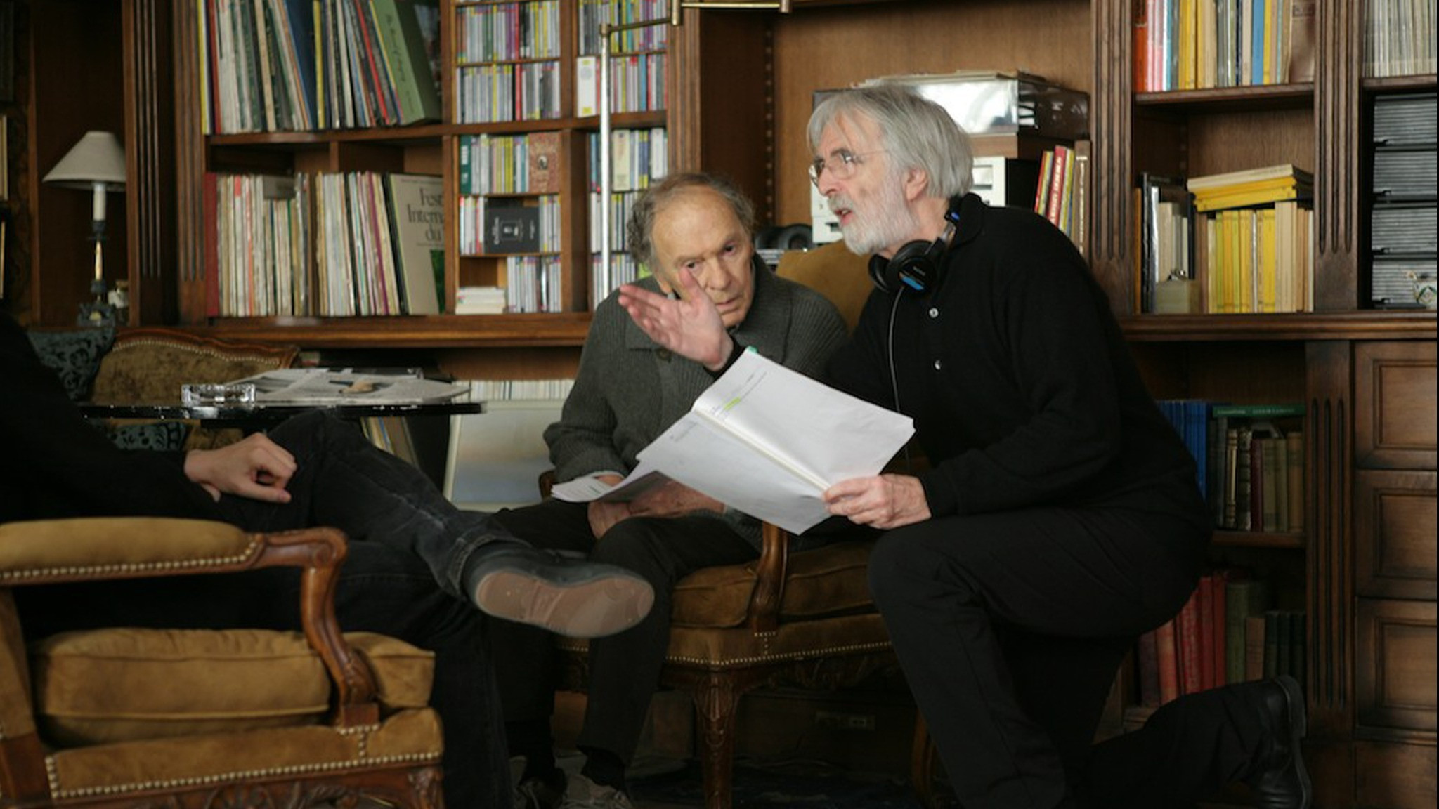 Backdrop for Making of Amour