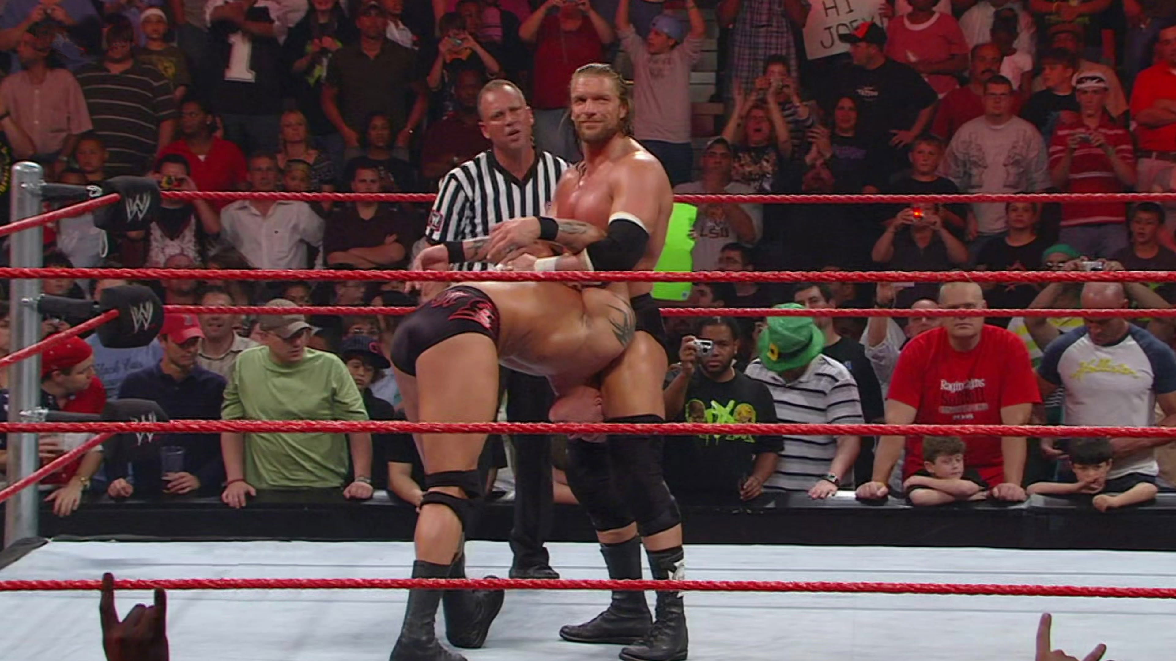 Backdrop for The 50 Greatest Finishing Moves in WWE History