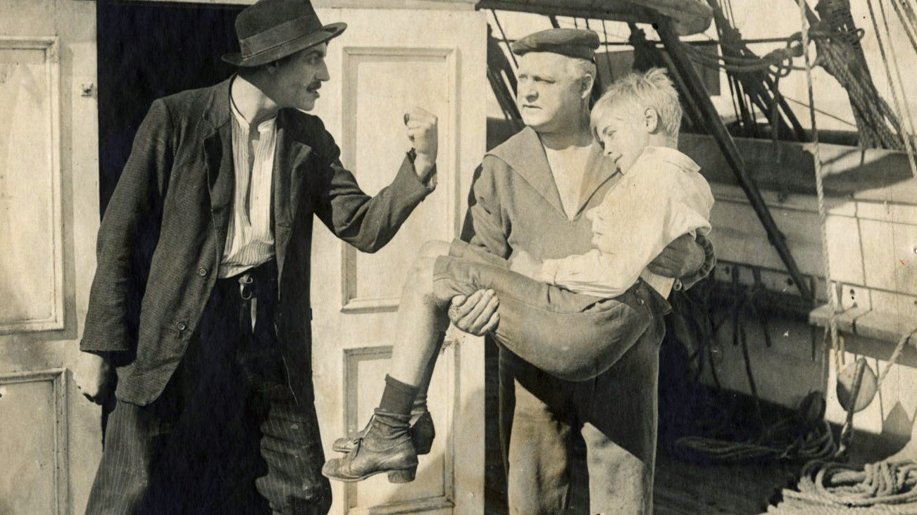 Backdrop for Historien om en gut