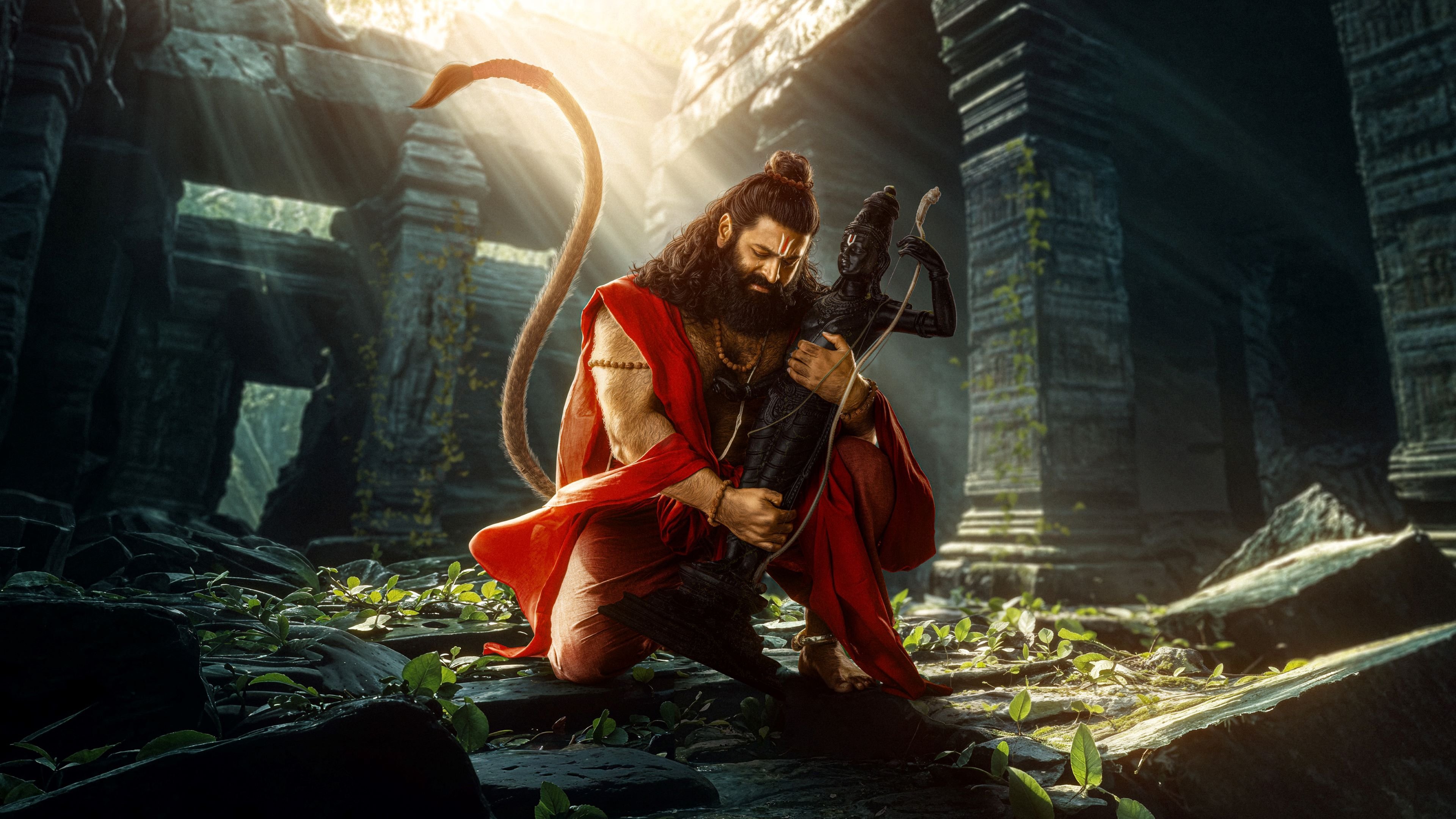 Backdrop for Jai Hanuman