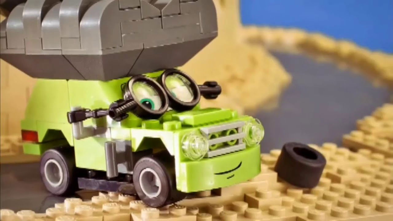 Backdrop for Mater's Brick Tales: Mater's Spy Surprise