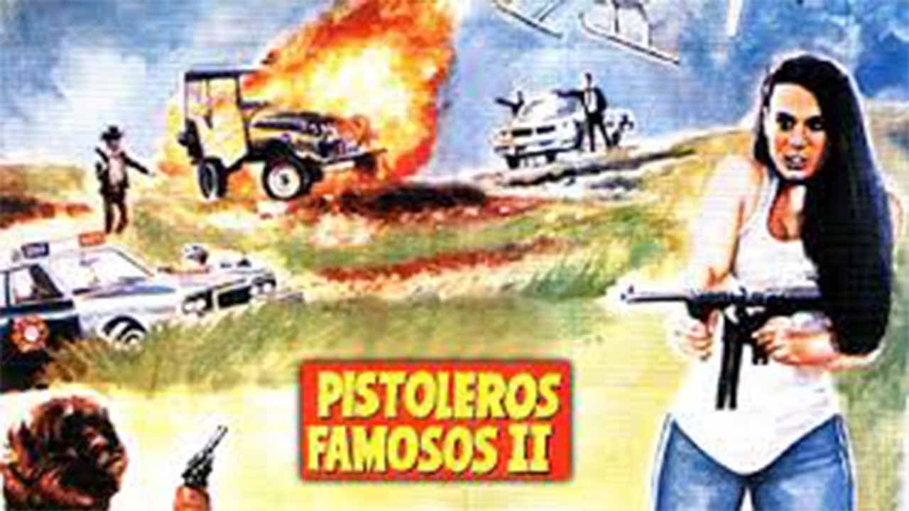 Backdrop for Pistoleros famosos II