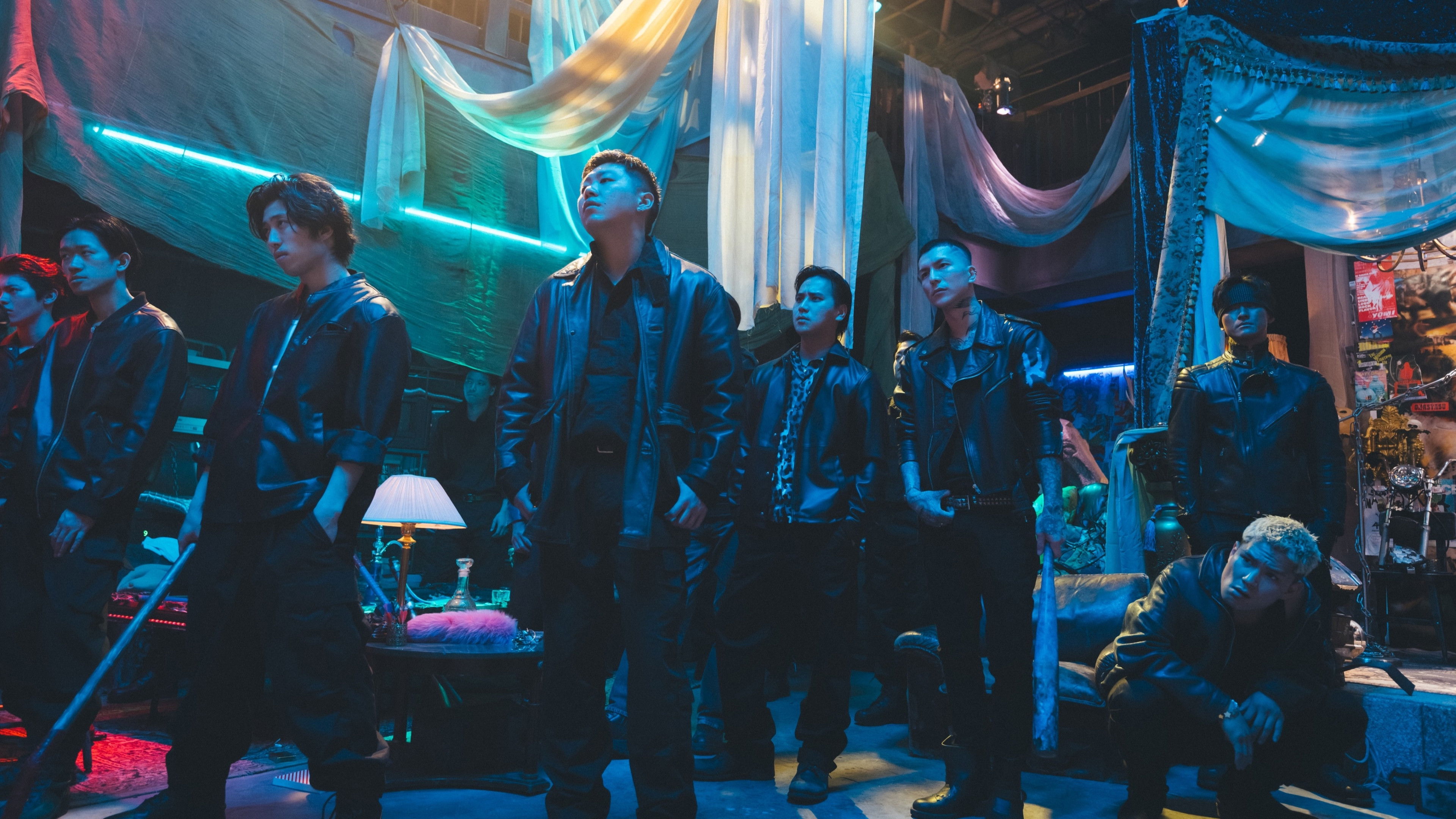 Backdrop for Blazing Fists