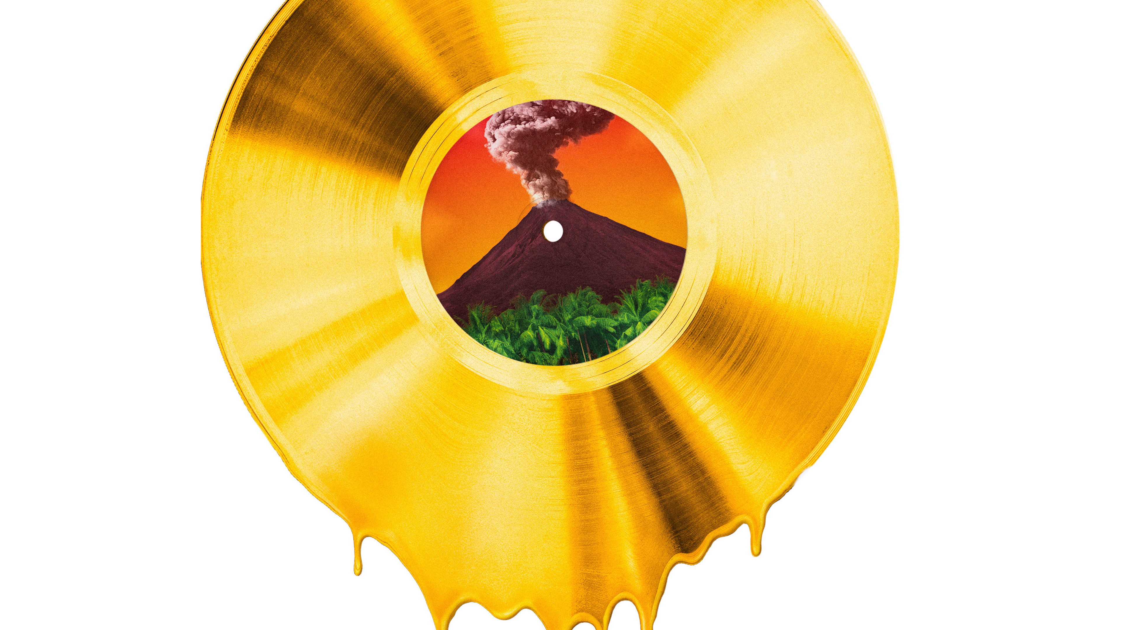 Backdrop for Under the Volcano