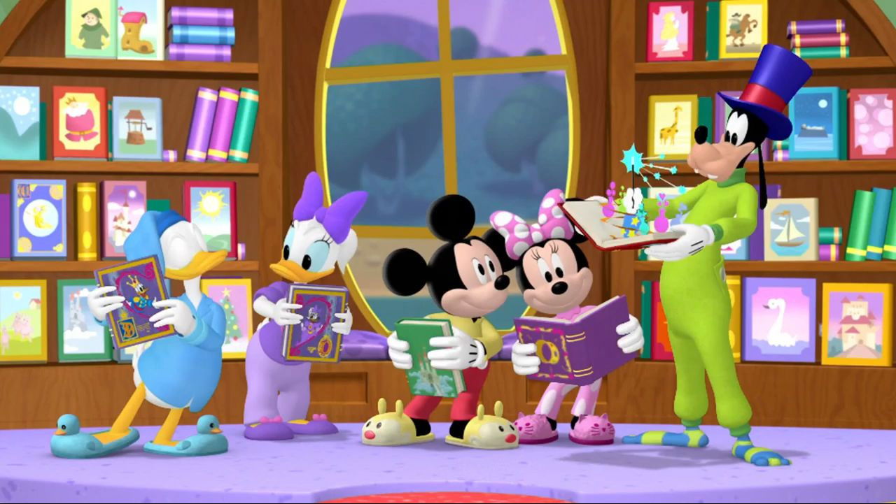 Backdrop for Mickey Mouse Clubhouse: A Goofy Fairy Tale