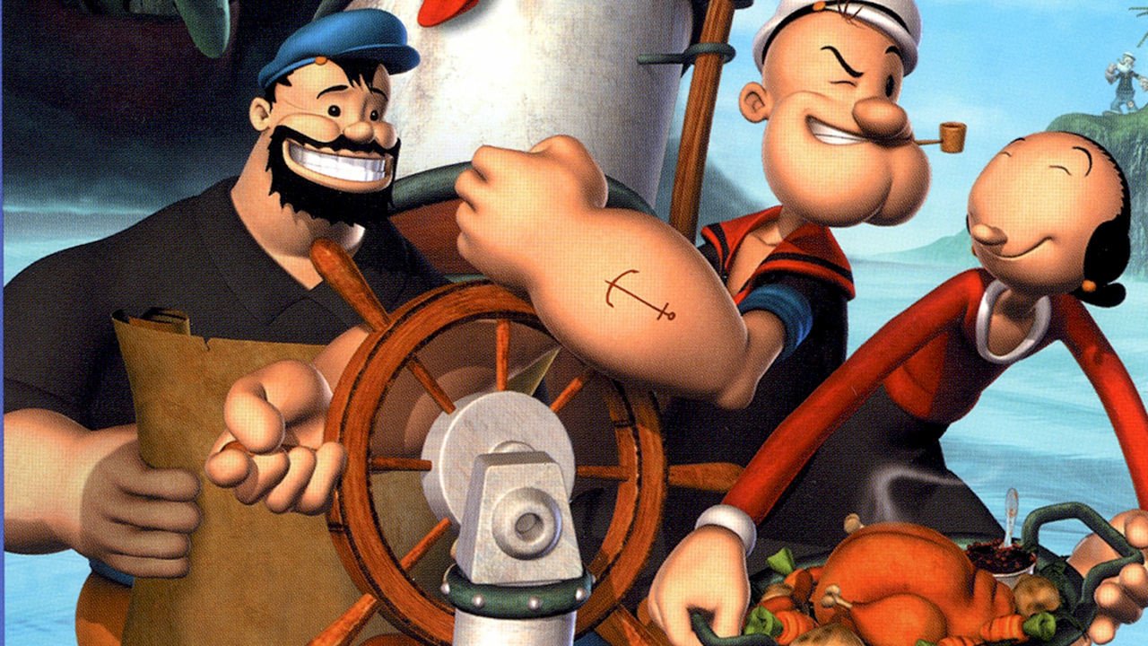 Backdrop for Popeye's Voyage: The Quest for Pappy