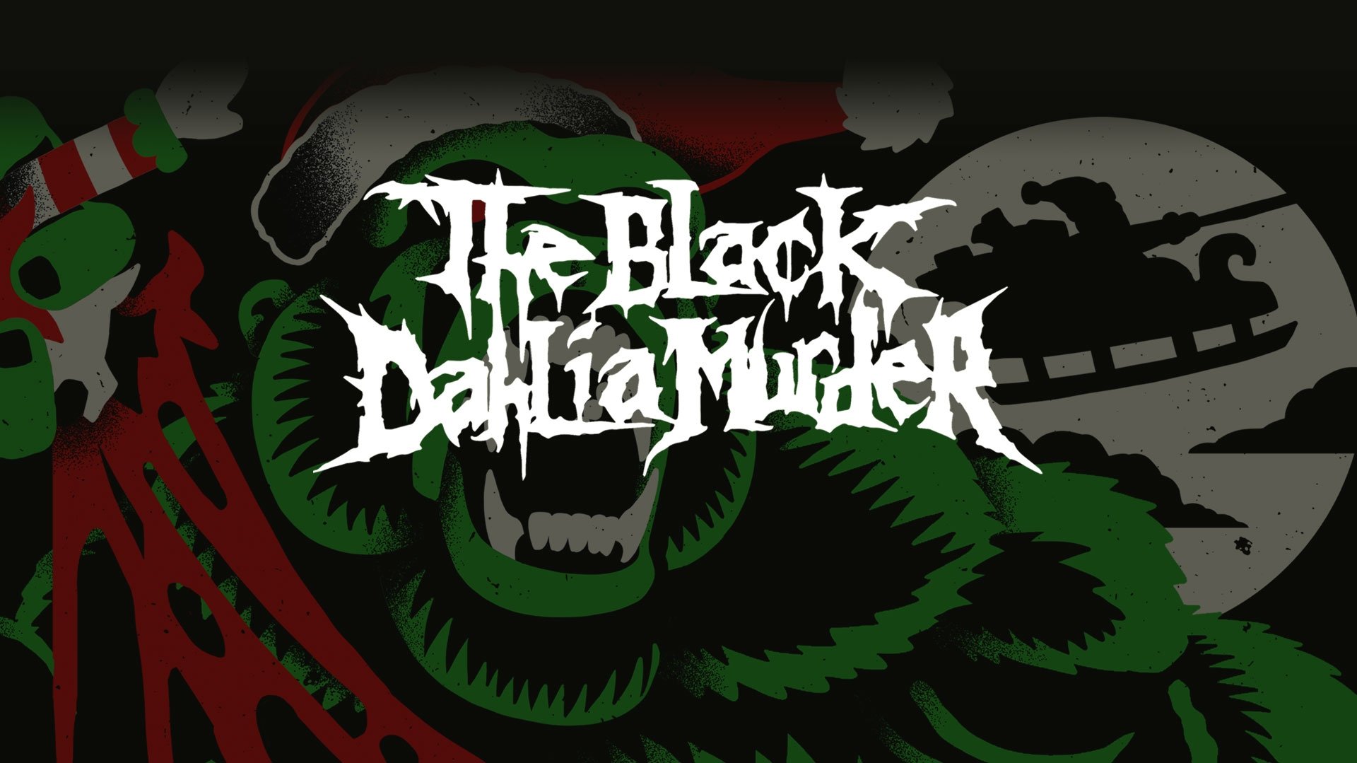 Backdrop for The Black Dahlia Murder: Yule em All!