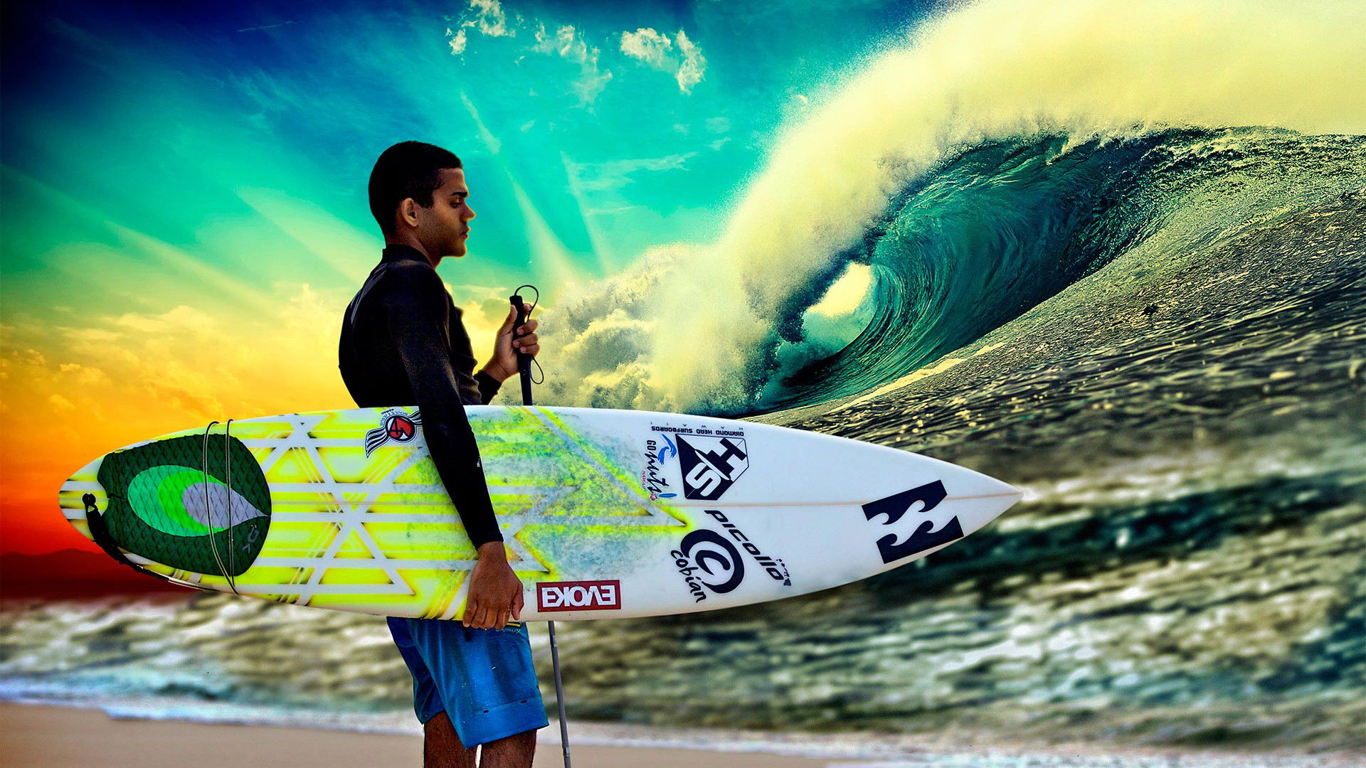 Backdrop for Beyond Sight: The Derek Rabelo Story