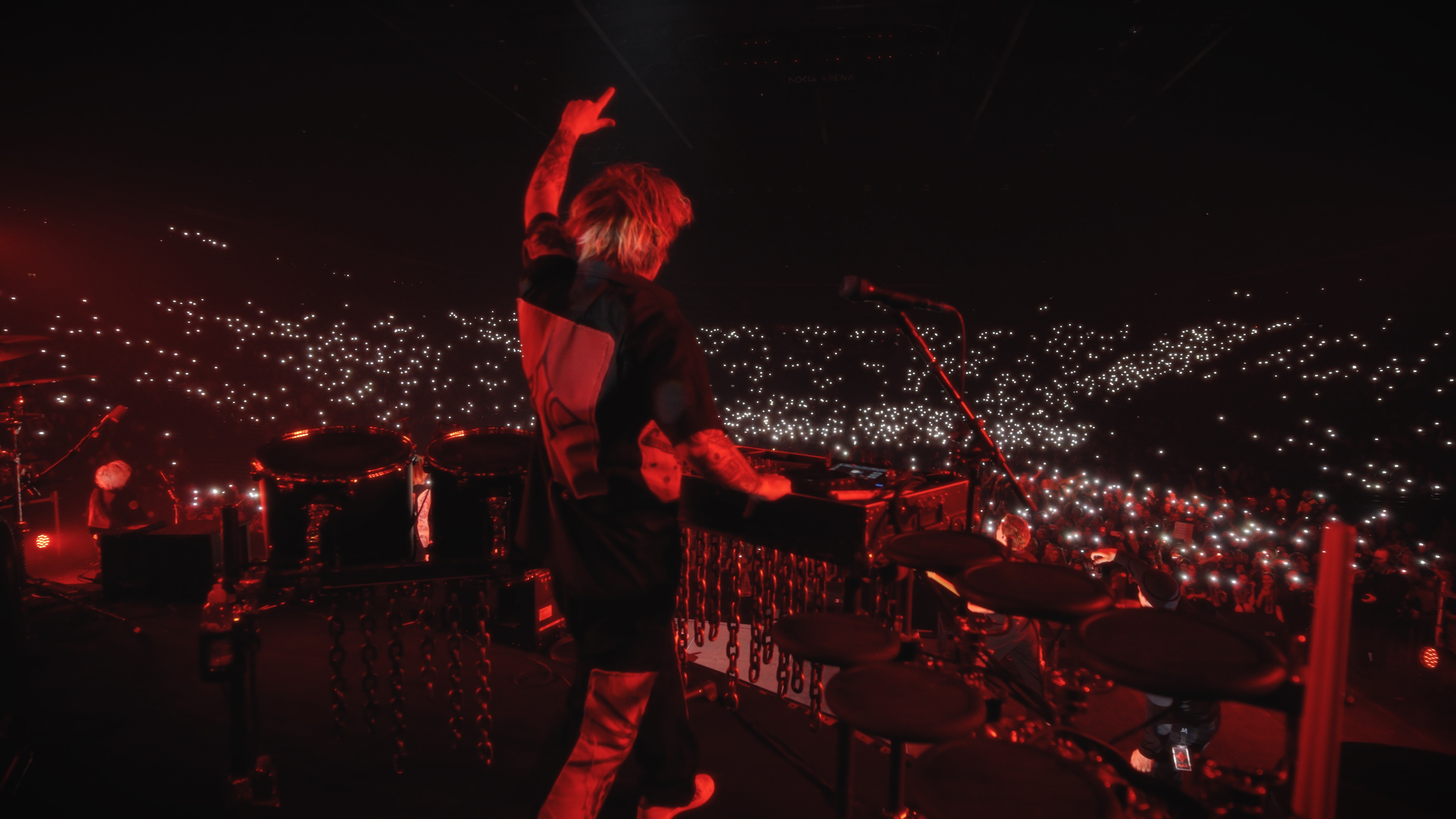 Backdrop for Blind Channel: After Dark Side