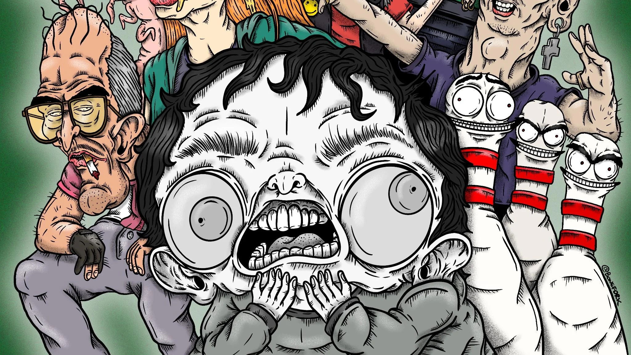 Backdrop for MeatCanyon: Melvins Macabre