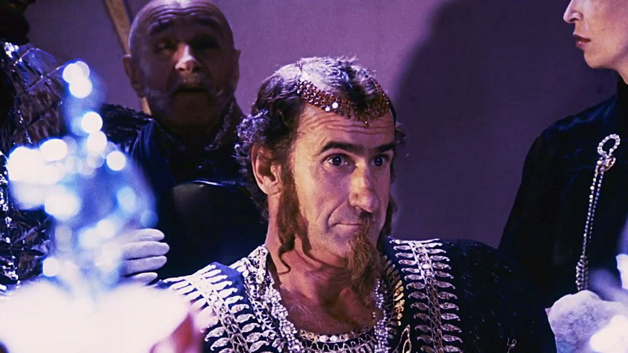 Backdrop for Flight to the Monster Country