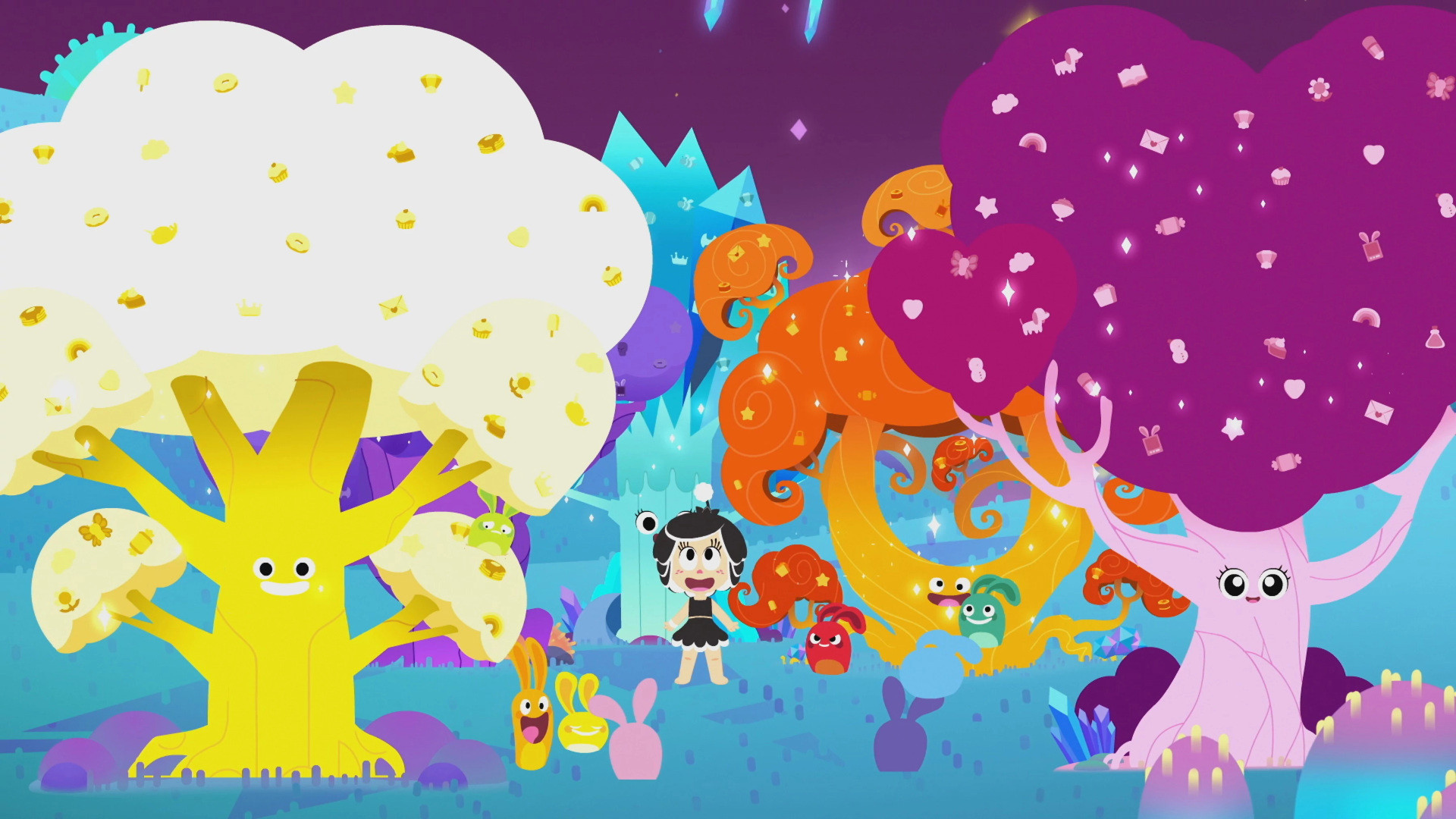 Backdrop for Hanazuki: Full of Treasures