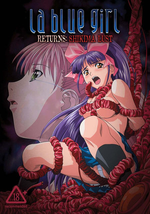 Poster for La Blue Girl Returns