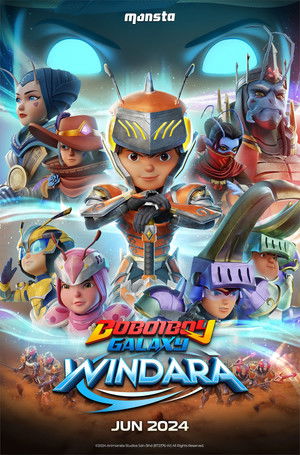 Poster for BoBoiBoy Galaxy Windara