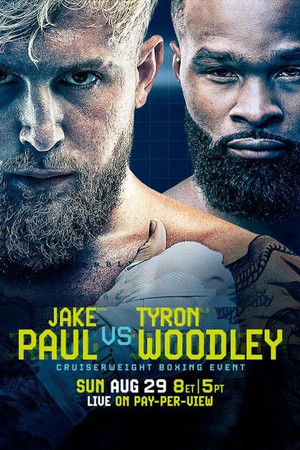 Poster for Jake Paul vs. Woodley