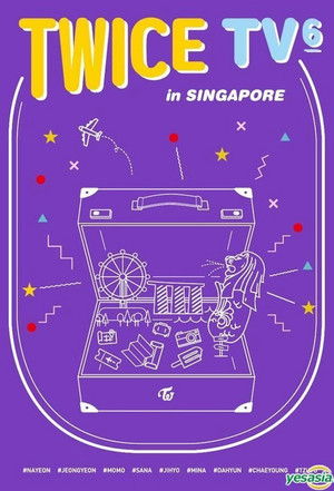 Poster for TV6 -TWICE in SINGAPORE-