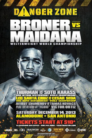 Poster for Broner vs. Maidana