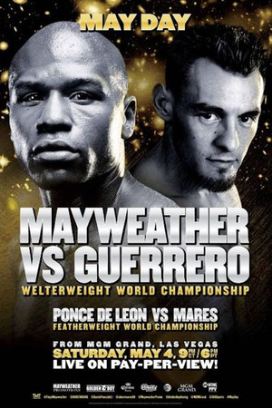 Poster for Mayweather vs. Guerrero