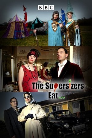 Poster for The Supersizers Eat...