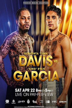 Poster for Gervonta Davis vs. Ryan Garcia
