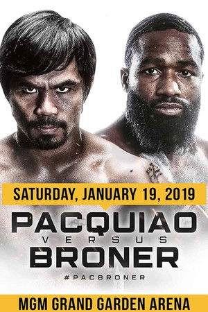 Poster for Pacquiao vs. Broner
