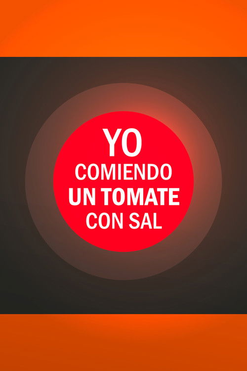 Me eating a tomatoe with salt