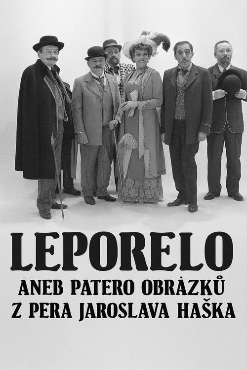 Poster for Leporelo aneb Patero obrázků z pera Jaroslava Haška