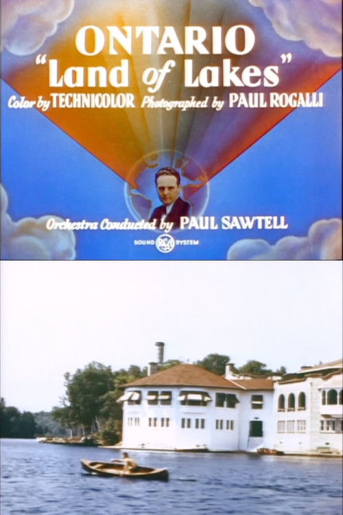 Poster for Ontario: 'Land of Lakes'