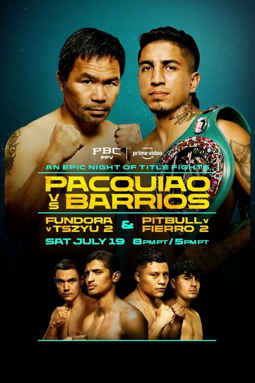 Manny Pacquiao vs. Mario Barrios