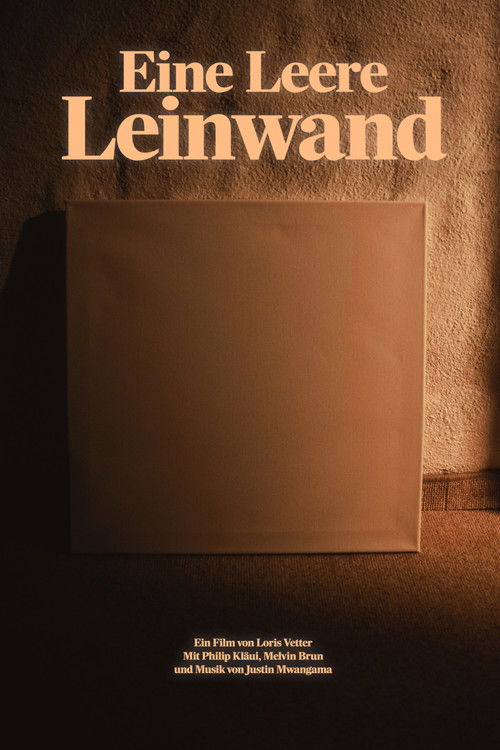 Eine Leere Leinwand