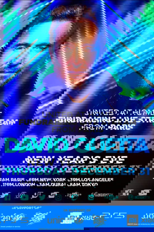 David Guetta | United at Home - Fundraising Live from Musée du Louvre, Paris, France