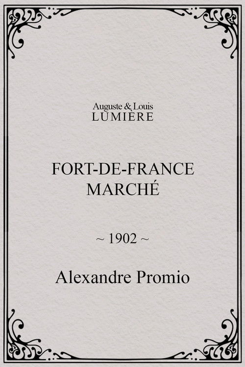 Fort-de-France : marché