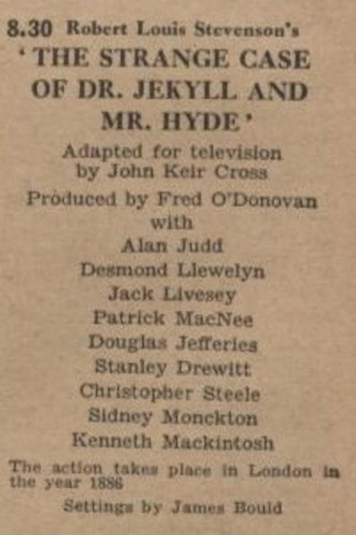 The Strange Case of Dr. Jekyll and Mr. Hyde