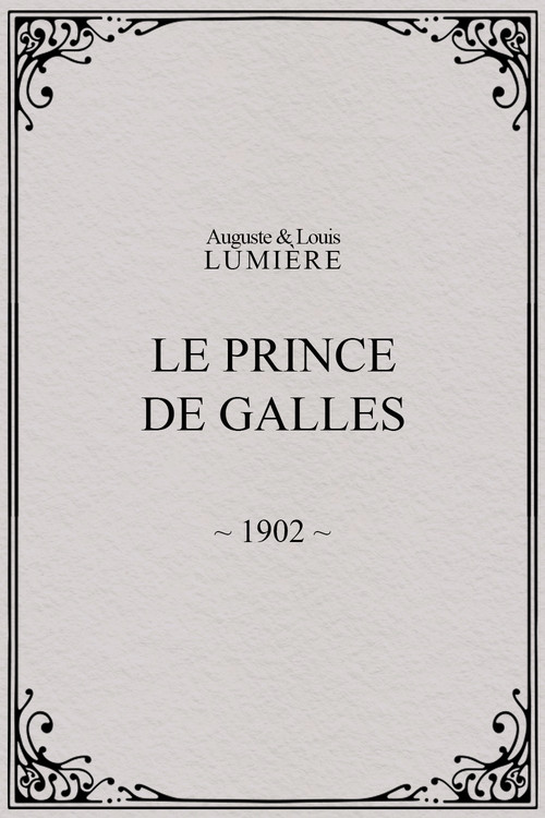 Le prince de Galles