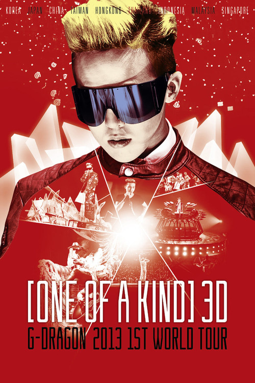 ONE OF A KIND 3D ; G-DRAGON 2013 1ST WORLD TOUR