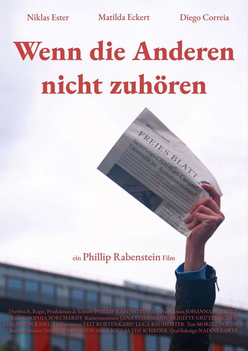 Wenn die anderen nicht zuhören