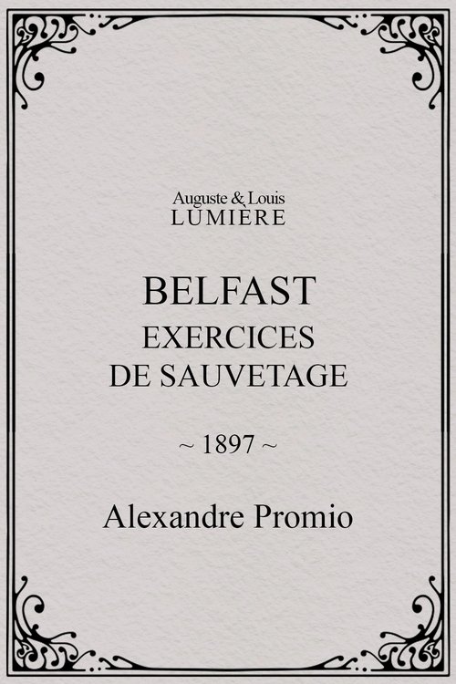 Belfast, exercices de sauvetage