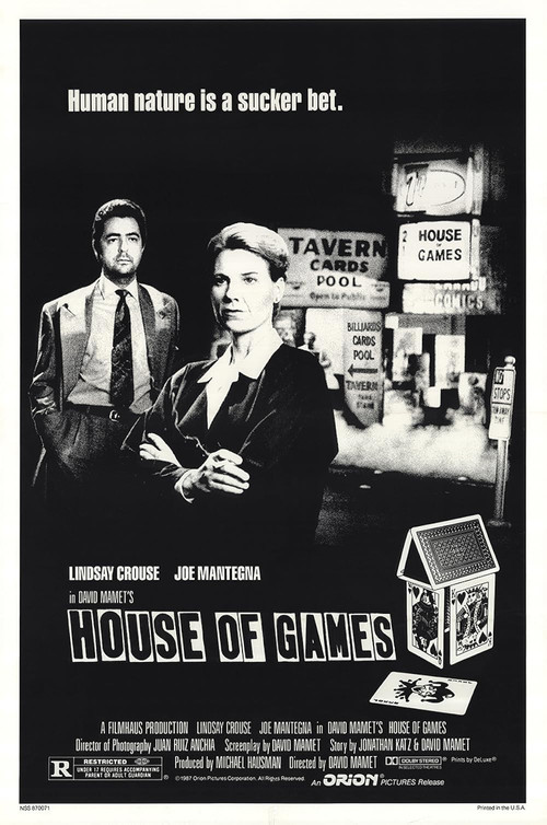 David Mamet on 'House of Games'