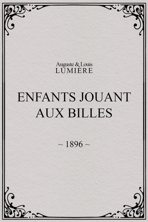 Children Playing Marbles