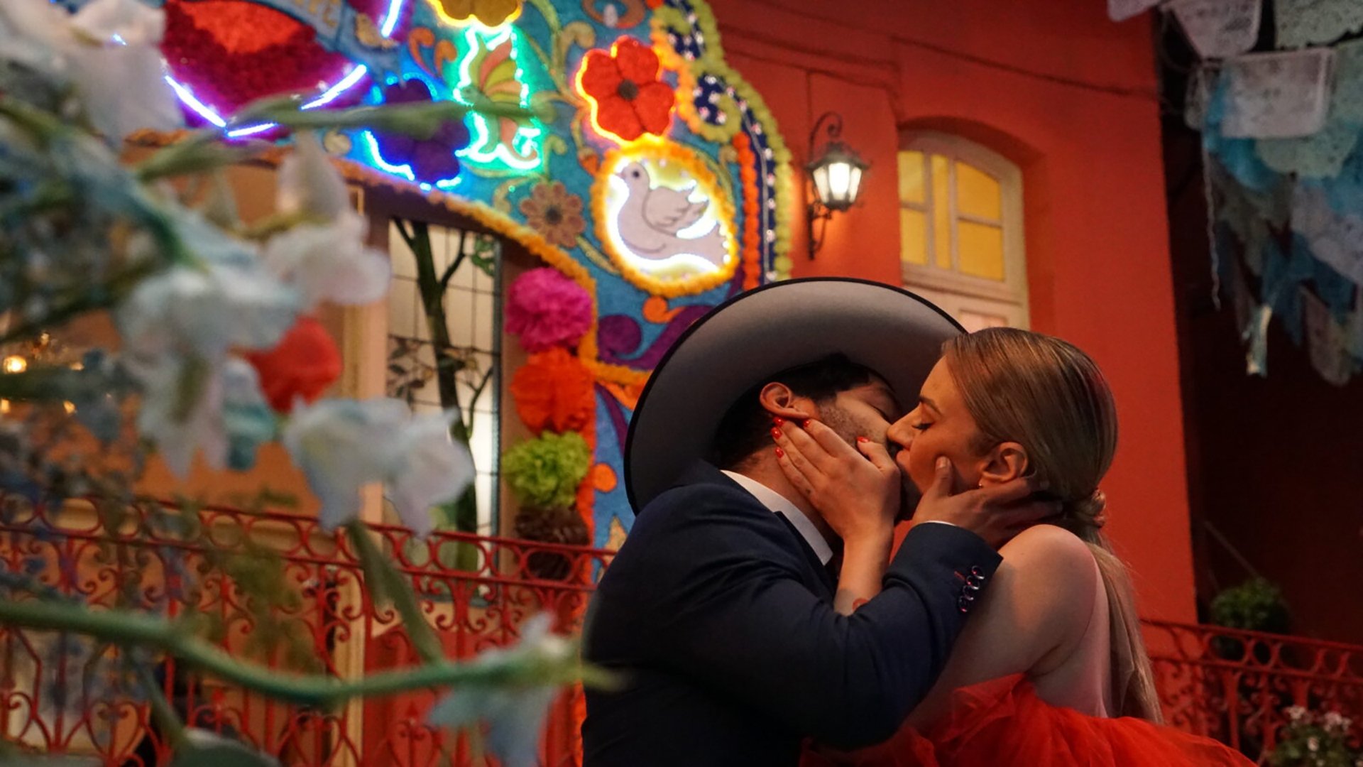 Backdrop for My Father's Mexican Wedding