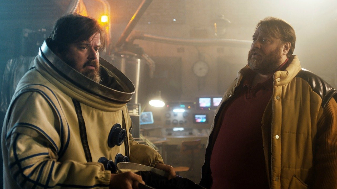 Backdrop for Moon Landing