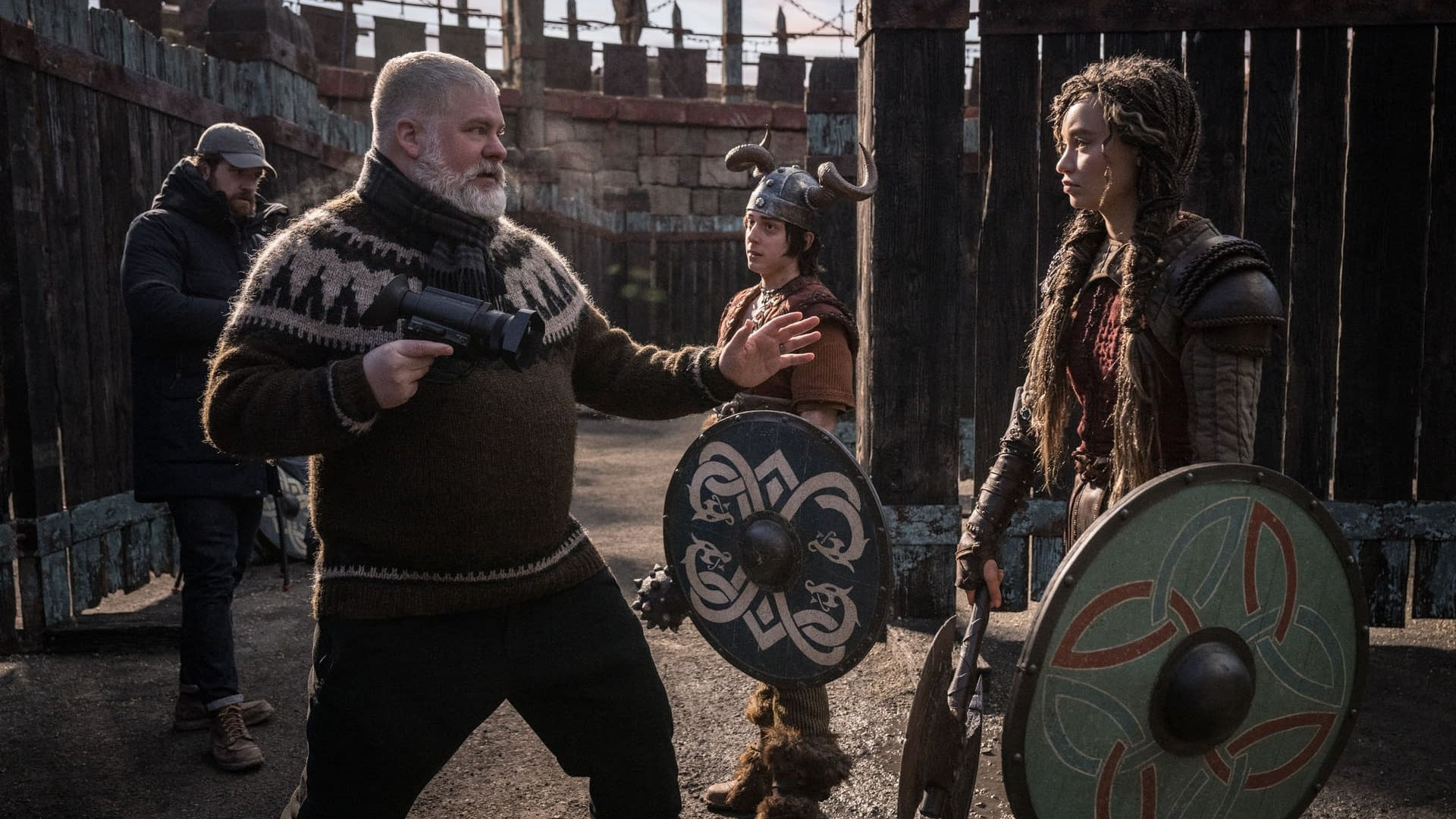 Backdrop for Soaring to Life: The Making of How to Train Your Dragon