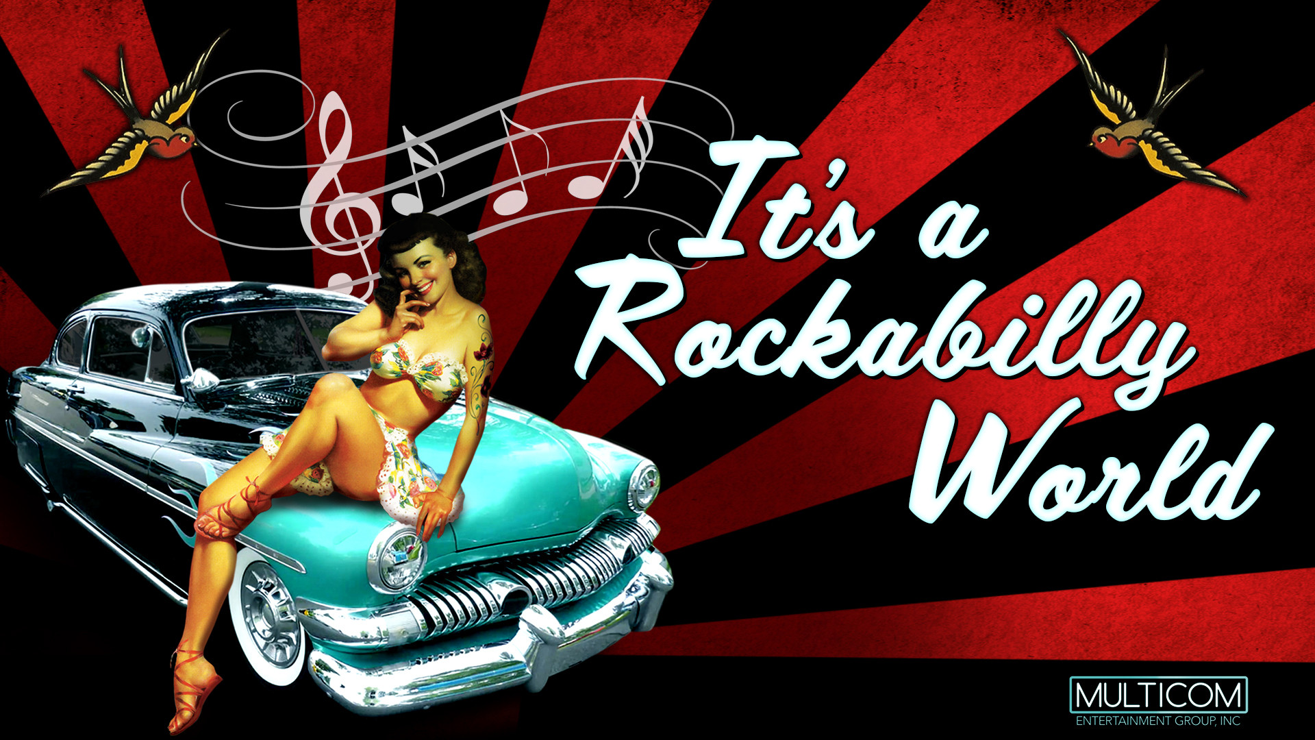 Backdrop for It's a Rockabilly World!