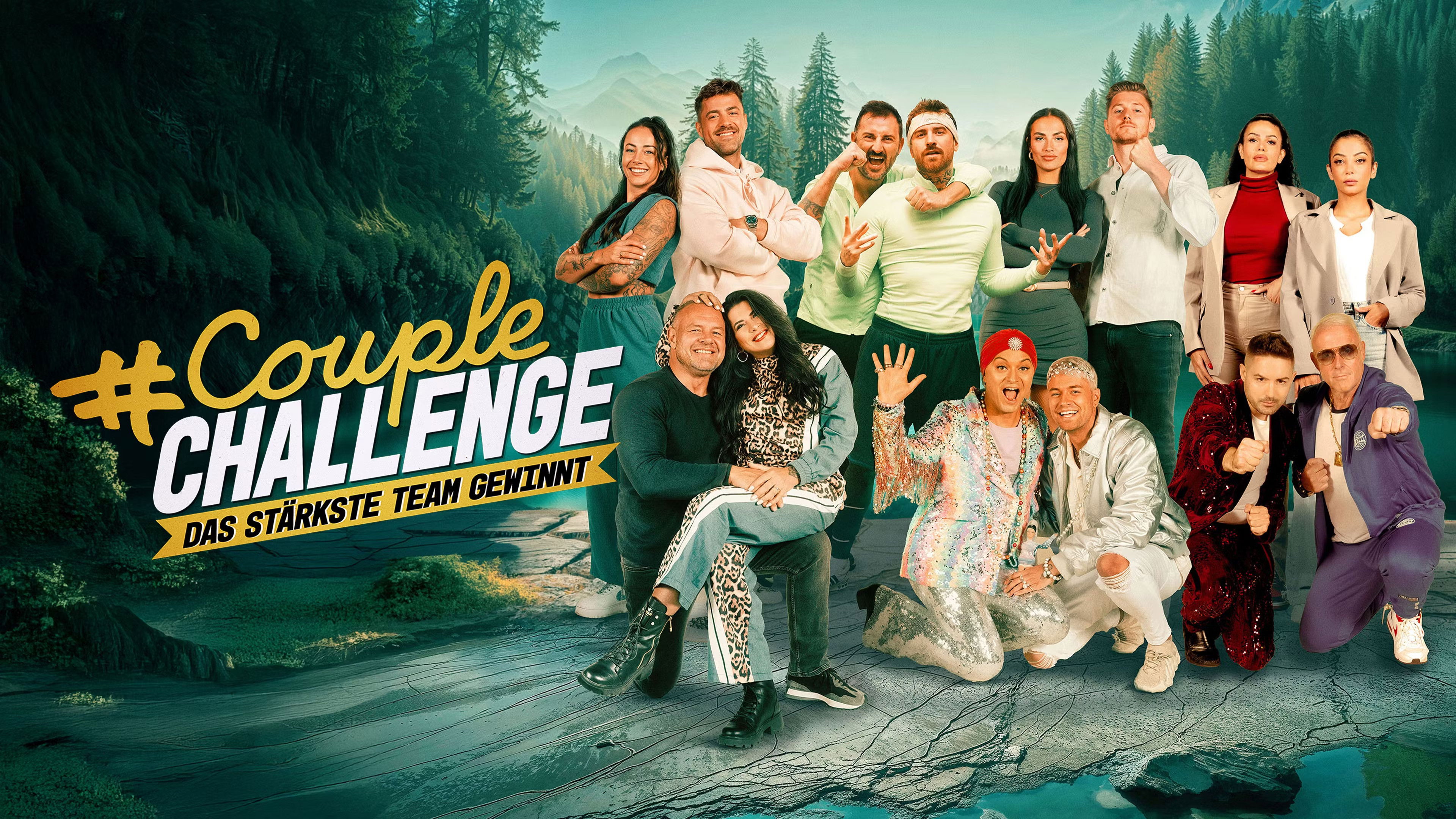 Backdrop for #CoupleChallenge – Das stärkste Team gewinnt