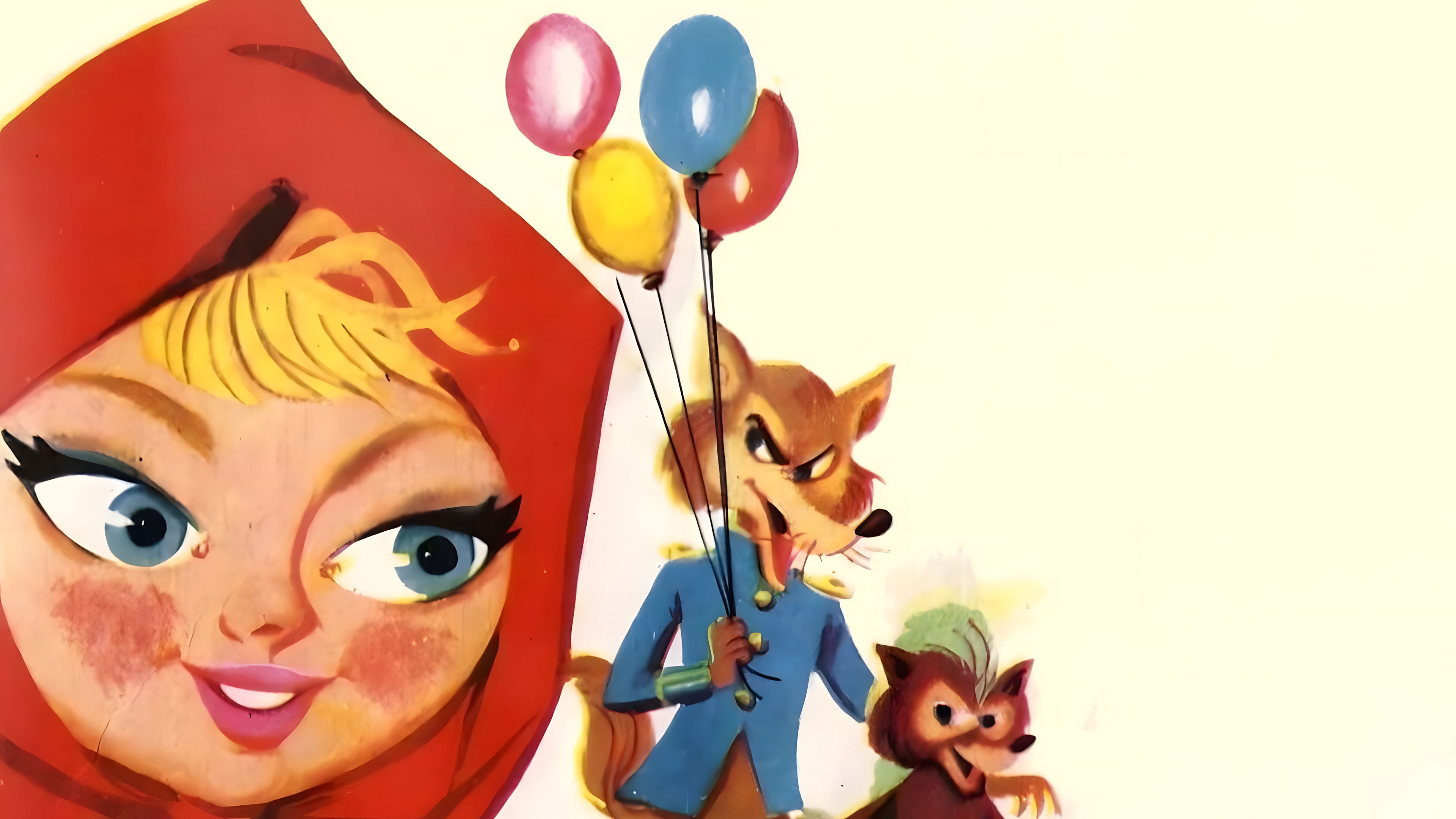 Backdrop for Caperucita y sus tres amigos