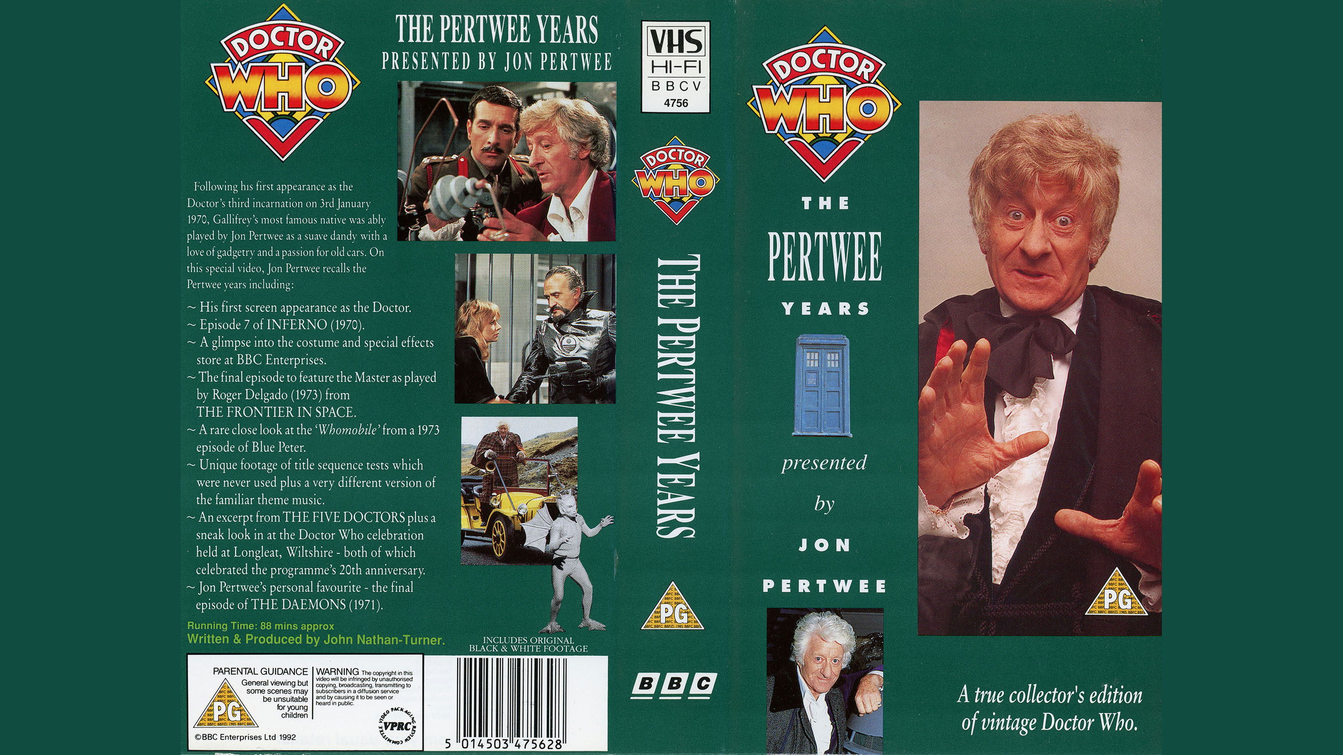 Backdrop for Doctor Who: The Pertwee Years