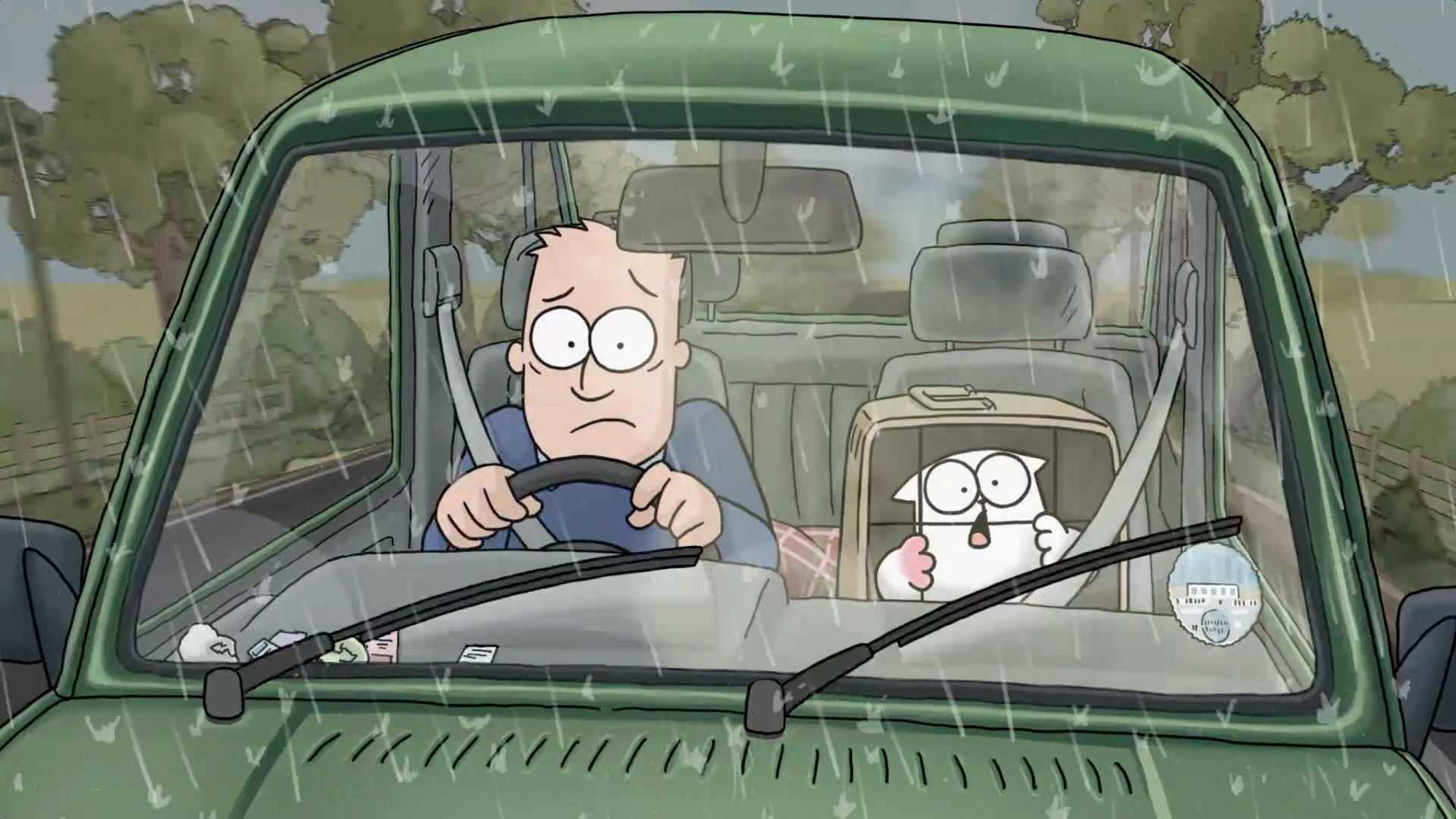 Backdrop for Simon's Cat: Off to the Vet