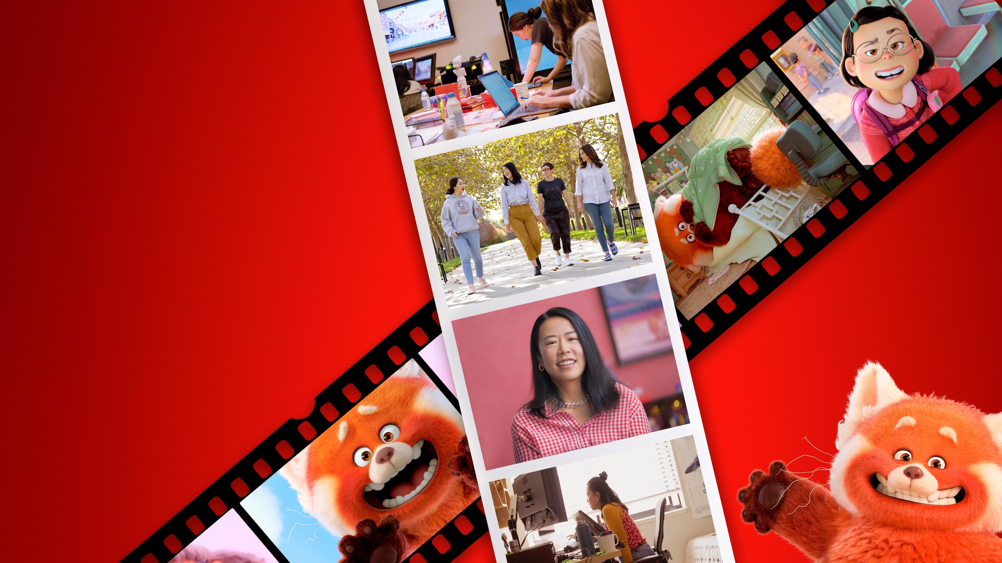 Backdrop for Embrace the Panda: Making Turning Red